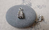 Accessories - Leaf Bail Antique Silver Necklace Jewelry Components Charms 6x14mm Set Of 30 A7257