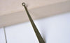 Accessories - Long Drop Embellishment Antique Bronze Charms 4x37mm Set Of 20 Pcs A7860
