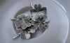 Accessories - Lucky Flower Antique Silver Four-Leaf Clover Charms 17x23mm Set Of 20 Pcs A7557