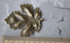 Accessories - Maple Leaf Charms Antique Bronze Pendants 35x37mm Set Of 5 Pcs A329