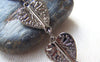 Accessories - One Strand 120mm (6 Hearts) Of Gunmetal Unqiue Heart Shaped Chain 20mm