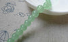 Accessories - One Strand (50 Pcs) Crystal Glass Green Round Beads 6mm A6153