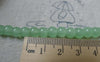 Accessories - One Strand (50 Pcs) Crystal Glass Green Round Beads 6mm A6153