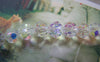 Accessories - One Strand (55pcs) White Faceted Rondelle Crystal Glass Beads 6mm A2457