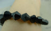 Accessories - One Strand Of  Black Crystal Bicone Faceted Glass Beads  6mm A5864