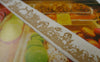Accessories - Orange Rabbit Ribbon For Hairbow Print Cotton Label String Set Of 5.46 Yards (5 Meters) A5548