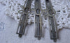 Accessories - Rabbit Bobby Pin Antique Bronze Wide Bunny Hair Clips 53mm Set Of 30 Pcs A7543