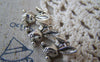 Accessories - Rabbit Head Charms Antique Silver Bunny 9x14mm Set Of 30 A4439