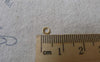 Accessories - Raw Brass Matte Gold Matte Black OD Jump Rings Size 4mm 22gauge