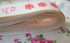 Accessories - Ribbon Merry Christmas Snowflake Print Cotton Label Set Of 5.46 Yards (5 Meters) A2572
