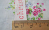 Accessories - Ribbon Merry Christmas Snowflake Print Cotton Label Set Of 5.46 Yards (5 Meters) A2572