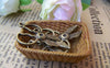 Accessories - Scissors Charms Antique Bronze Twisted Handle Design Pendants 19x23mm Set Of 10 Pcs A1719