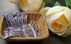 Accessories - Silver Comb Charms Filigree Pendants 15x18mm Set Of 10 Pcs A862
