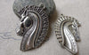 Accessories - Silver Horse Charms Dressage Pendants 25x40mm Set Of 10 Pcs A6728