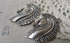 Accessories - Silver Horse Charms Dressage Pendants 25x40mm Set Of 10 Pcs A6728