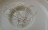 Accessories - Silver Kidney Earwire French Earwire 38mm Set Of 50 Pcs A6252