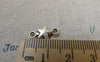 Accessories - Silver Star Connector Charms Antiqued Silver Finish 7x15mm Set Of 50 Pcs A6457