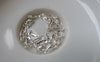 Accessories - Silver Tone Tiny Fold Over Crimp Head Clasps 7mm Set Of 200 Pcs A7231