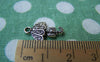 Accessories - Silver Umbrella Charms Flat BowTie Tibetan Silver 11.5x19mm Set Of 10 Pcs A889