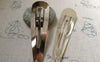 Accessories - Silvery Gray Hair Clips French Barrette Accessories 22x80mm Set Of 10 Pcs A5905