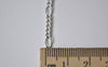 Accessories - Silvery Gray Steel Figaro Chain Link 3.6x8mm Set Of 16ft (5m) A7859