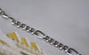 Accessories - Silvery Gray Steel Figaro Chain Link 3.6x8mm Set Of 16ft (5m) A7859