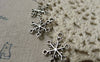 Accessories - Snowflake Charms Antique Silver Pendants 15x16mm Set Of 20 Pcs A6435