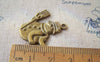 Accessories - Snowman Charms Antique Bronze Christmas Pendant 25x28mm Set Of 10 Pcs A5258