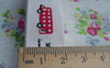 Accessories - Solider Tower Bus Bird Print Cotton Ribbon Label String Set Of 5.46 Yards (5 Meters) A2543