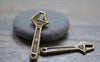 Accessories - Spanner Wrench Tool Charms Antique Bronze Pendants 13x39mm Set Of 20 Pcs A7825