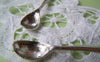 Accessories - Spoon Charms Antique Silver Tableware Dinner Pendants  11x54mm Set Of 10 Pcs A892