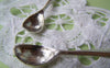 Accessories - Spoon Charms Antique Silver Tableware Dinner Pendants 11x54mm Set Of 10 Pcs A892