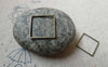 Accessories - Square Rings Antique Bronze Seamless Frame 14mm Set Of 50 Pcs A6282