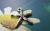 Accessories - Starfish Charms Antique Silver Pendants 16x20mm Set Of 20 Pcs A1754