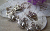 Accessories - Tea Pot Set Tea Cup Charms Pendants Antiqued Silver Double Sided 14x15mm Set Of 20 Pcs A1284