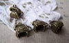 Accessories - Telephone Charms Antique Bronze 3D Pendants 8x10x14mm Set Of 10 Pcs A1098