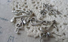 Accessories - Three Music Note Charms Antique Silver Treble Clef Pendants 36mm Set Of 10 Pcs A7845