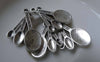 Accessories - Three Spoon Charms Antique Silver Pendants 20x30mm Set Of 10 Pcs A7839