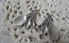 Accessories - Three Spoon Charms Antique Silver Pendants 20x30mm Set Of 10 Pcs A7839