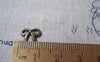 Accessories - Tiny Bow Tie Charms Antique Bronze Bowtie Charms 8x10mm Set Of 50 Pcs A5008