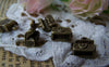 Accessories - Treasure Box Pendants Antique Bronze Chest Charms 4.5x9x11mm Set Of 20 A1400