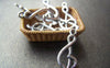 Accessories - Treble Clef Charms Antique Silver Music Note 10x26mm Set Of 10 Pcs A1646