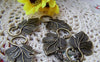 Accessories - Vine Leaf Toggle Clasps Antique Bronze End Clasps Findings Set Of 10 Pcs A219