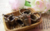 Accessories - Water Bucket Charms Antique Bronze 3D Pendants 21mm Set Of 10 Pcs A1446