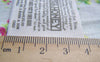 Accessories - Wide French Pattern Print Cotton Ribbon Label String Set Of 5.46 Yards (5 Meters) A2626