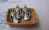 Accessories - Wind Coat Dust Coat Bronze Clothes Charms 12x23mm Set Of 10 Pcs A1911