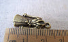 Accessories - Wind Coat Dust Coat Bronze Clothes Charms 12x23mm Set Of 10 Pcs A1911