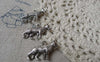 Accessories - Wolf Dog Charms Antique Silver Pendants 13x24mm Set Of 10 Pcs A6816