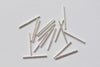 20 pcs Hypoallergenic Polished 925 Sterling Silver Earring Rod Sticks