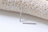 20 pcs Hypoallergenic Polished 925 Sterling Silver Earring Rod Sticks